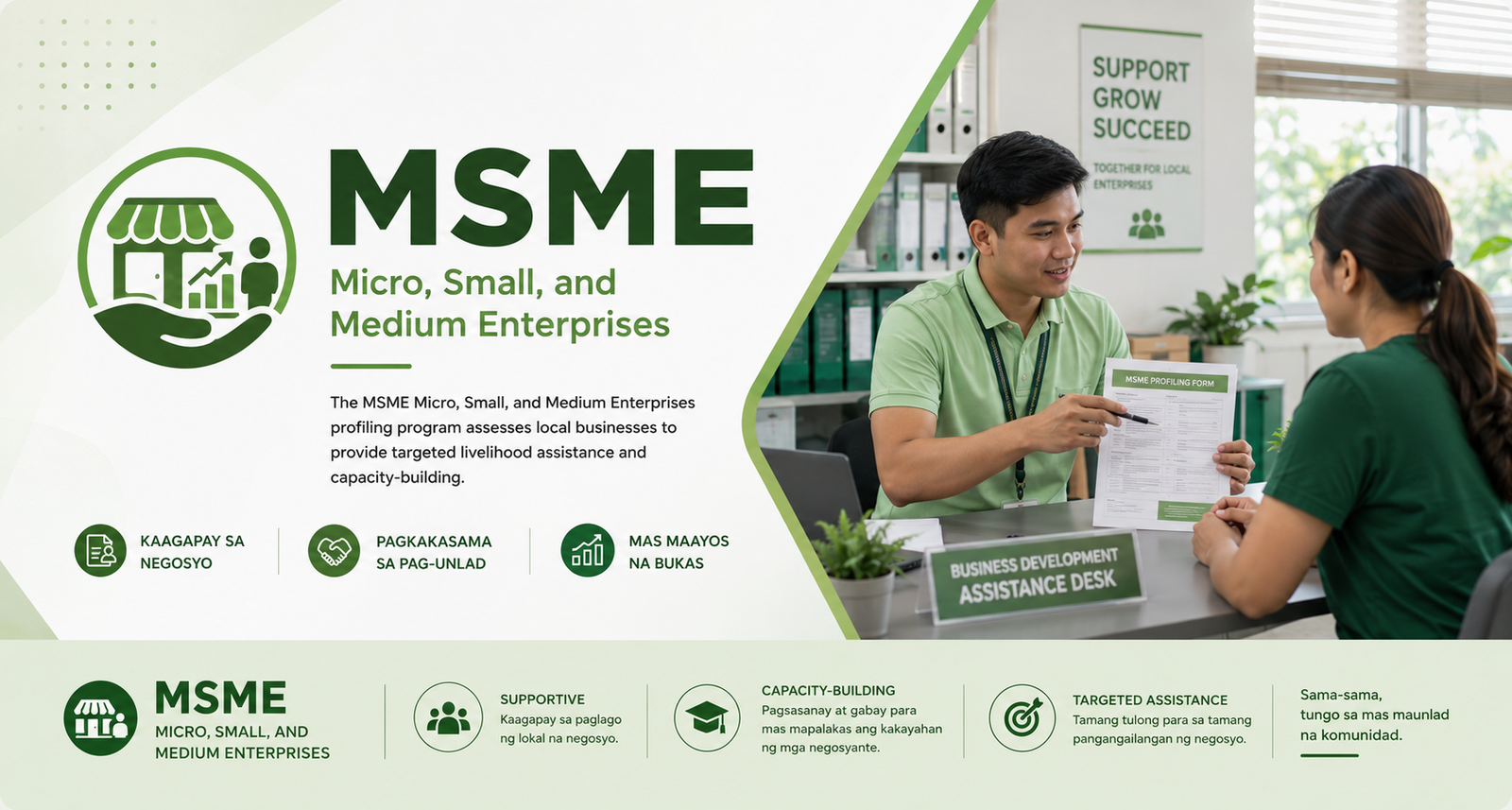 MSME Profiling program poster